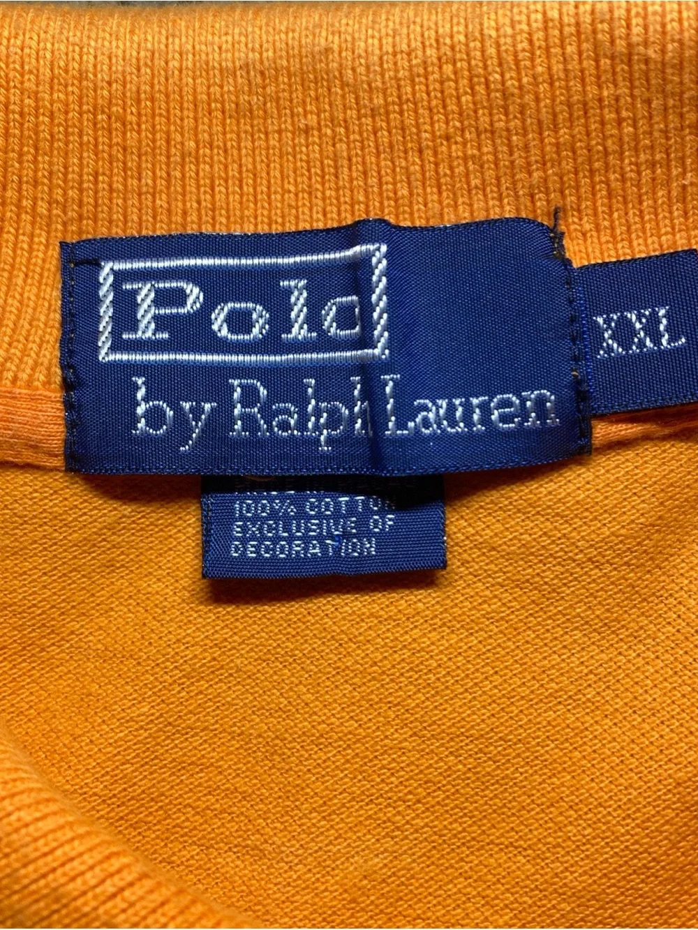 Polo Ralph Lauren Big Pony Polo Shirt ORANGE - Mens Size XXL Golf Preppy
